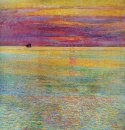 Sunset At Sea