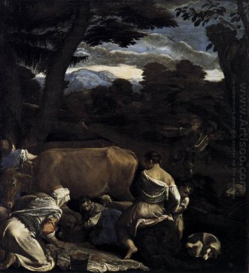 Escena pastoral