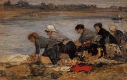 Laundresses On The Bank Of The Touques 2
