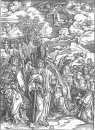 четыре ангела, остановившиеся ветры и подписания выбранную 1498