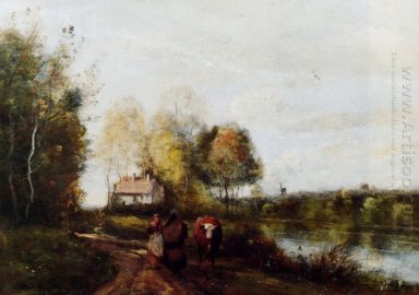 The Road At The River Bank
