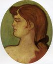 Portrait d'une femme de la maison de la rue D Amboise 1892