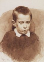 Portrait d'un S Matveev dans l'enfance 1881