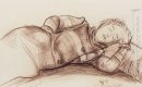 Femme endormie 1913
