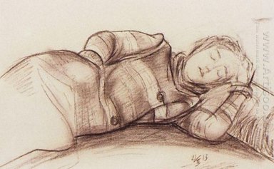 Спящая Женщина 1913
