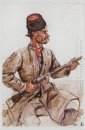 Cossack con el arma 1893