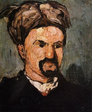 Porträt von Onkel Dominique in einem Turban 1866