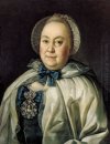 Porträtt av Countess M.A.Rumyantzeva
