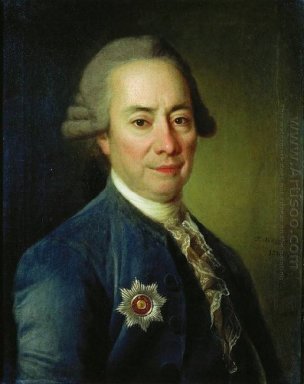 Porträtt av P. V. Bakunin