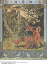 Il principe Ivan e l'illustrazione Firebird per The Fairy russo