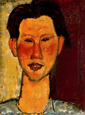 retrato de Chaim Soutine 1915