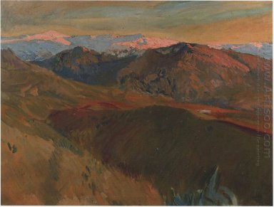 De Begraafplaats van het Sierra Nevada Granada 1910