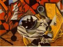 Les poires et les raisins sur une table 1913