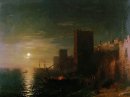 Lunar Night In The Constantinople 1862