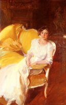 Clotidle Duduk On The Sofa 1910