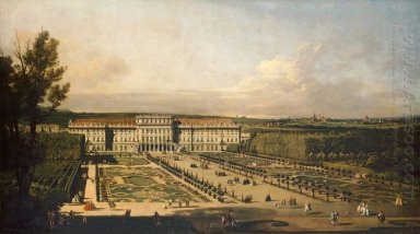 Императорский Летний дворец Sch? Nbrunn Сад фасадных 1758