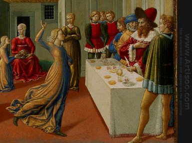 A dança de Salomé Detalhe 1462