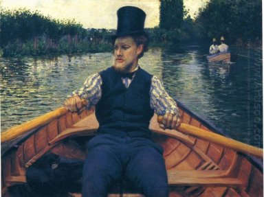 Rower en un sombrero de copa 1878