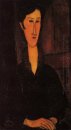 Porträt von Madame Zborowska 1917