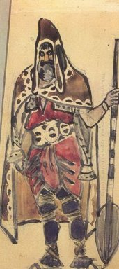 Viking marchande des costumes pour l\'opéra Sadko 1897