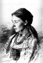 Porträt von Maria Artsybasheva 1880