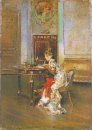 Jeune femme écrivant