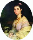 Porträt einer Frau 1867