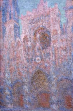 Catedral de Rouen Sinfonía en gris y Rose