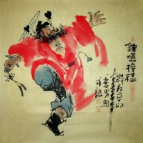 Zhong Kui - Lukisan Cina