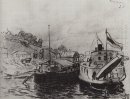 Kineshma vapor At The Pier 1906