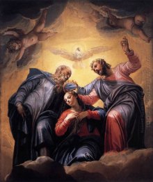 Coronation Of The Virgin 1555