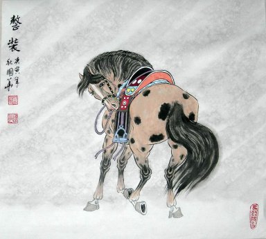 Caballo - la pintura china