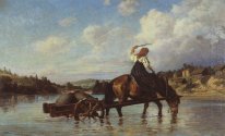 Überquerung des Flusses Oyat 1872