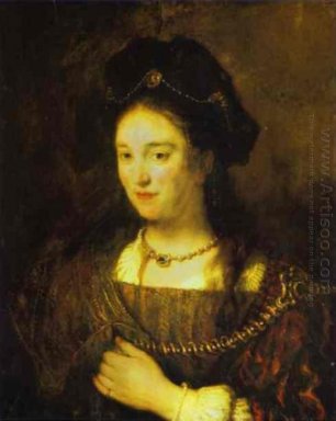 De kunstenaar S Vrouw Saskia