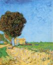 Un Lane Near Arles 1888