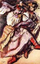 zwei russische Tänzer 1895
