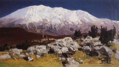 At The Foot Of Mount Hermon 1882