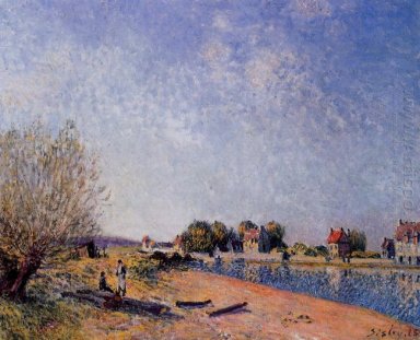 Loing canale a saint Mammes 1885