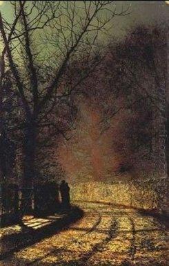 Älskare i en skog 1873