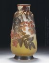 Mould-soffiato Cameo Glass Vase