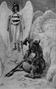 Balaam en De Ezel Als In Aantallen 1900