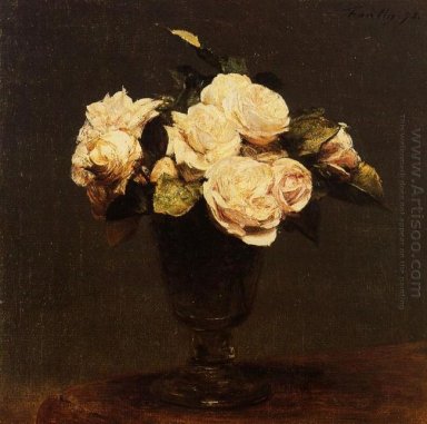 Weiße Rosen 1873