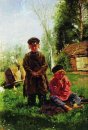 Meninos camponesas 1880