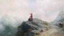 Dante zeigt den Künstler in der ungewöhnlichen Wolken 1883