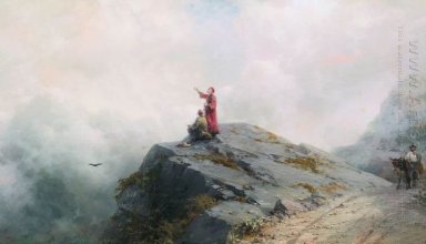 Dante mostra l\'artista In The Clouds Unusual 1883