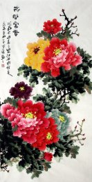 Peony - Lukisan Cina