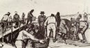 Torv Diggers i sanddyner 1883 1