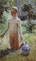 O menino Quase jarro quebrado 1899