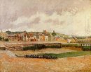 afternoon the dunquesne basin dieppe low tide 1902