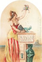 Lady med Puppet